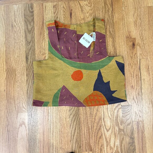 NWT BEL KAZAN LARKIN TOP HONEY MELON PRINT (SOLD OUT!) - Picture 2 of 4
